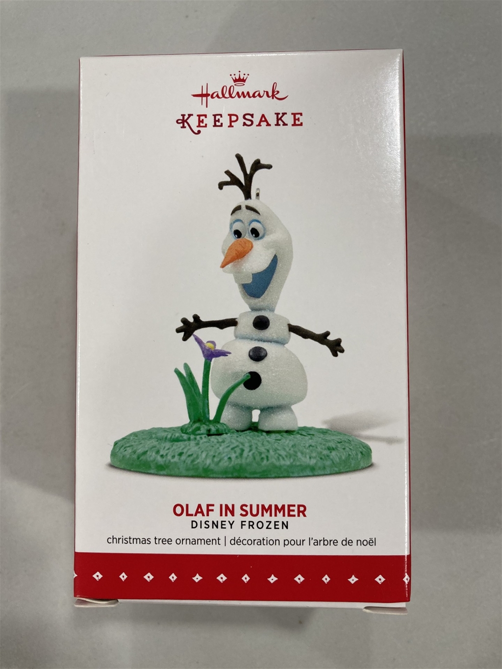 2015 Hallmark DISNEY Frozen Olaf in Summer Keepsake Ornament *NEW*