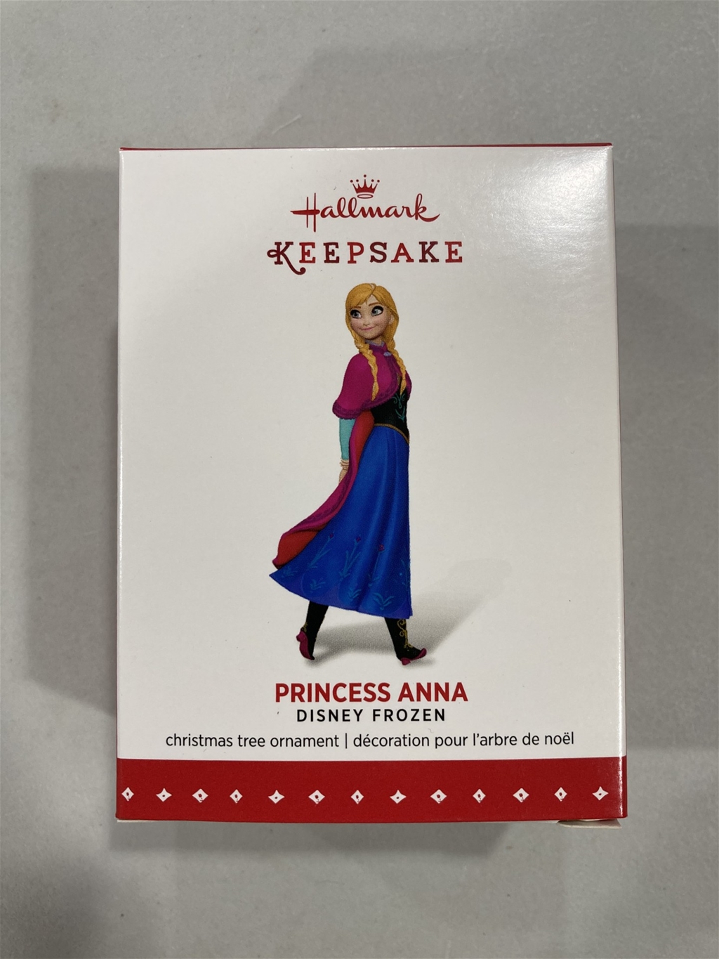 2015 Hallmark DISNEY Frozen Princess Anna Keepsake Ornament *NEW*