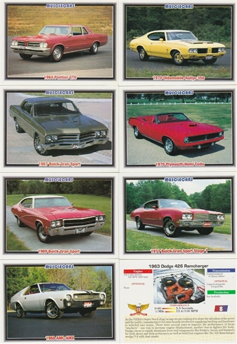 1992 Muscle Car Premier Edition Set - 100 Cards