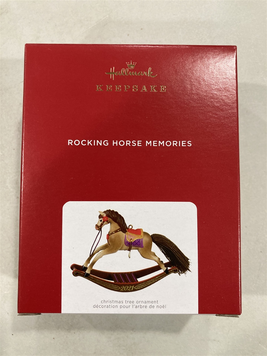 2021 Hallmark Rocking HORSE Memories 2nd in Series Keepsake Ornament *SALE*