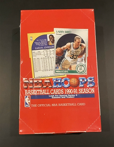 1990-91 NBA Hoops BASKETBALL Cards Series 2 - 36 Pack Box *NEW*