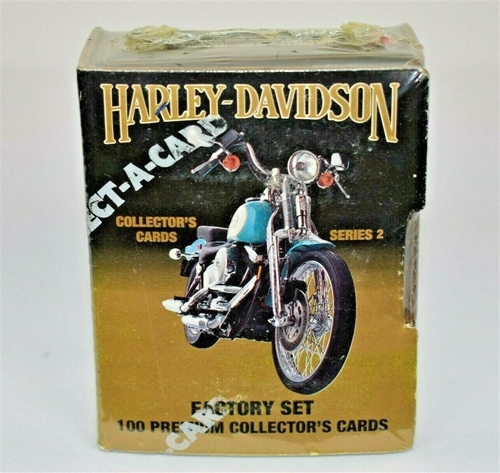1992 HARLEY DAVIDSON Series 2 Premium Sealed Factory Set - 100 Cards *NEW*