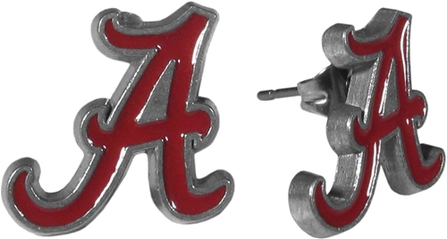 Alabama Crimson Tide Logo NCAA Stud Earrings