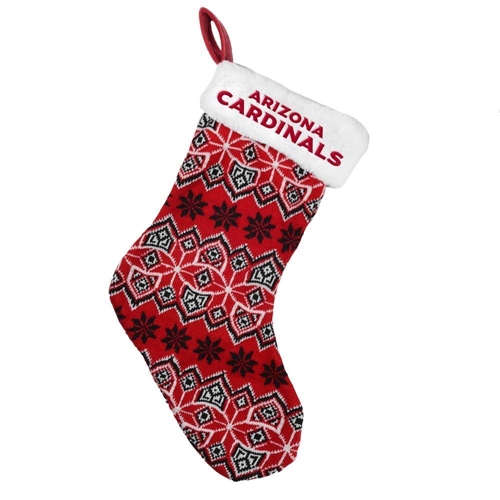 Arizona Cardinals NFL Ugly Knit Sweater Holiday 17'' CHRISTMAS Stocking *SALE*