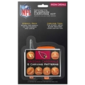 Arizona Cardinals NFL Team Logo Pumpkin Carving Kit - 12ct Case