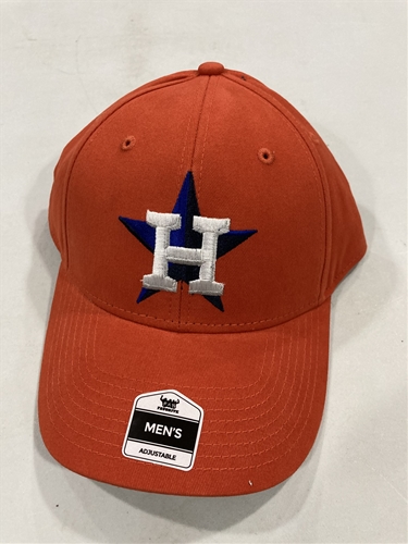 Houston Astros MLB Orange Mass Basic MVP Adjustable Hat *NEW*