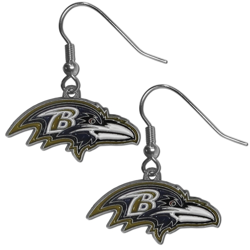 Baltimore Ravens NFL Dangle Earrings