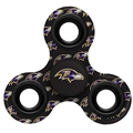 Baltimore Ravens NFL Multi Logo Printed 3 Way Fidget Spinners **SALE**