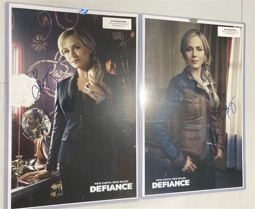 Julie Benz Signed Defiance 11''x17'' TV Series POSTER w/ COA *NEW*
