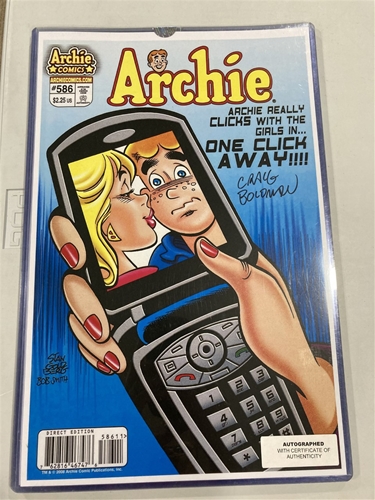 Craig Boldman Signed Archie Comic BOOK Cover 11''x17'' Poster w/ COA *NEW*