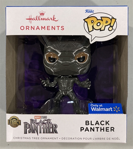 Funko POP Hallmark Marvel Black Panther Ornament Walmart Exclusive *NEW*