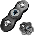 Carolina Panthers NFL 2 Way Flik Fidget Spinners **CLOSEOUT**
