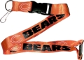 Chicago Bears NFL Orange Lanyard