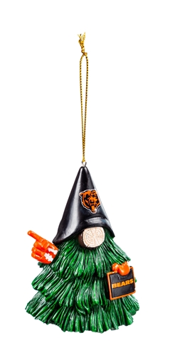 Chicago Bears NFL Gnome Tree Character Ornament - 6ct Case *NEW*