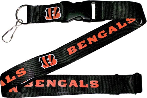 Cincinnati Bengals NFL Black Lanyard