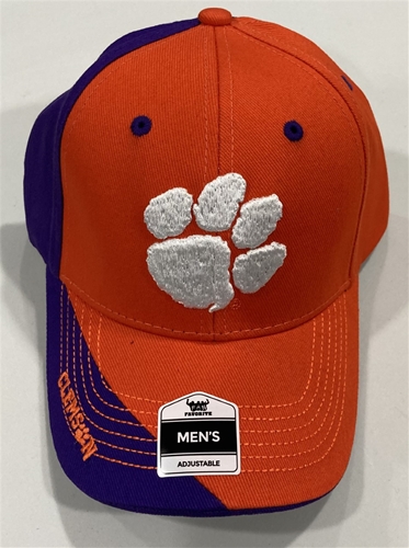 Clemson Tigers NCAA Purple Mass Hubris MVP Adjustable Hat *NEW*