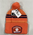 Clemson Tigers NCAA Orange Mass Rockford Knit Cuff Hat w/ Pom *NEW*