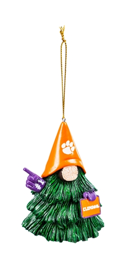 Clemson Tigers NCAA Gnome Tree Character Ornament - 6ct Case *SALE*