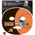Cleveland Browns NFL Game Day Temporary Face Tattoo *SALE*