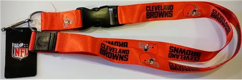 Cleveland Browns NFL Orange Lanyard
