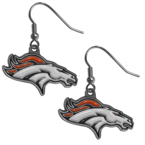 Denver Broncos NFL Dangle Earrings *NEW*