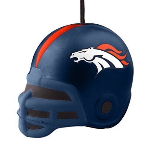 Denver Broncos NFL Squish HELMET Ornament - 6ct Case