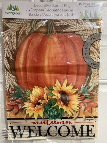 Festive Autumn 2-Sided Garden FLAG
