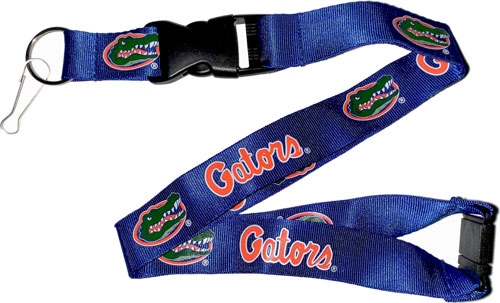 Florida Gators NCAA Blue Lanyard