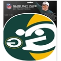 Green Bay Packers NFL Game Day Temporary Face Tattoo *SALE*