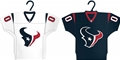 Houston Texans NFL Home & Away Jersey Ornament 2 Pack Set - 6 Count Case