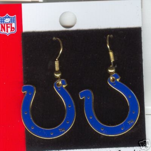 Indianapolis Colts NFL Dangle EARRINGS *SALE*