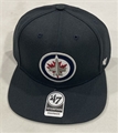 Winnipeg Jets NHL Navy No Shot Snapback Captain Hat *NEW*
