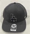 Los Angeles Dodgers MLB Graphite No Shot Captain Snapback Hat *NEW*