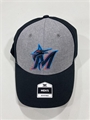 Miami Marlins MLB Black Mass Essential MVP Adjustable Hat