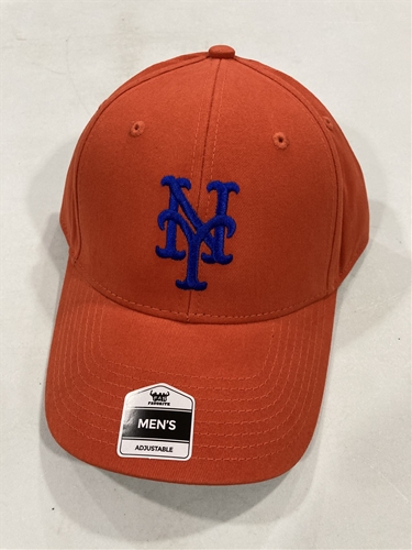 New York Mets MLB Orange Mass Basic MVP Adjustable HAT *NEW*