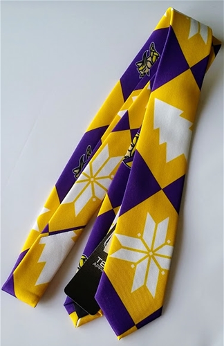 Minnesota Vikings NFL Patches Printed TIE *CLOSEOUT*