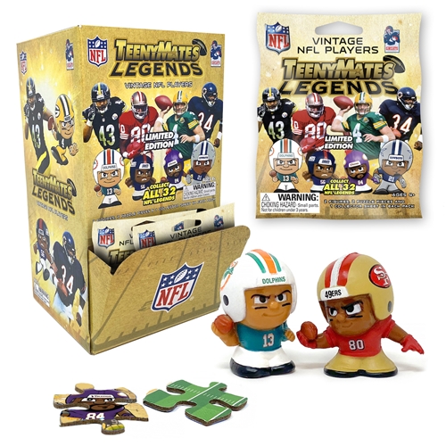 NFL Teenymates Legends Series 1 Gravity Feed Display 32 Pack Box *BACK IN STOCK*