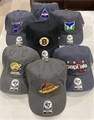 California Golden Seals Vintage NHL Charcoal Franchise Fitted Hat - Size L