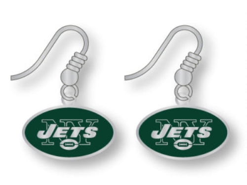 New York Jets NFL Dangle Earrings