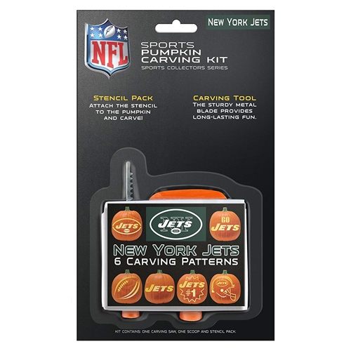 New York Jets NFL Team Logo Pumpkin Carving Kit 