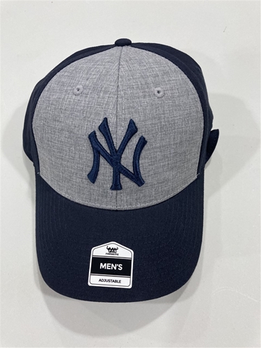 New York YANKEES MLB Navy Mass Essential MVP Adjustable Hat