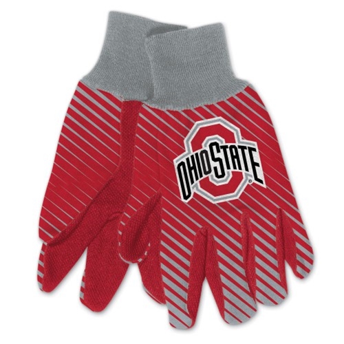Ohio State Buckeyes NCAA Full Color Sublimated GLOVES *NEW*