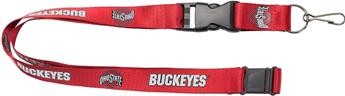 Ohio State Buckeyes NCAA Red Lanyard