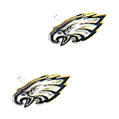 Philadelphia Eagles NFL Silver Stud Earrings
