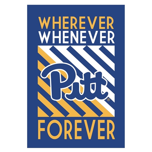 Pitt Panthers NCAA 2-Sided Garden FLAG *NEW*