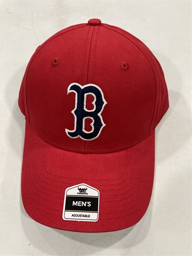Boston RED Sox MLB RED Mass Basic MVP Adjustable HAT *NEW*