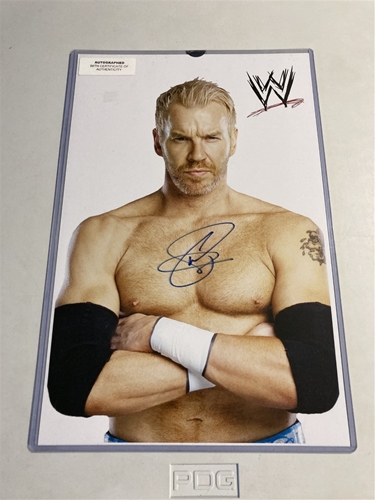 Jay ''Christian'' Reso Signed WWE Special Edition Hall of Fame 11''x17'' POSTER w/ COA *NEW*