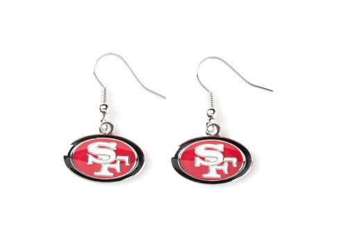 San Francisco 49ers NFL Dangle Earrings *SALE*