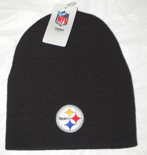 Pittsburgh Steelers NFL Classic Black Beanie Knit HAT