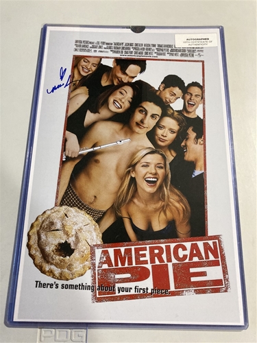 Mena Suvari Signed American Pie 11''x17'' Film POSTER w/ COA *NEW*
